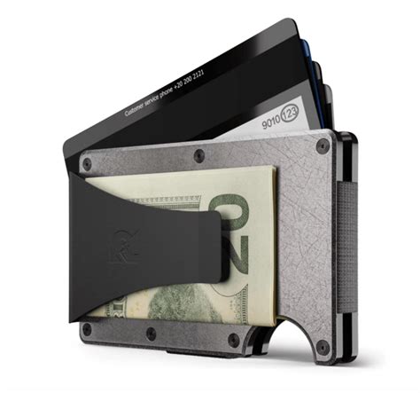 ridge wallet rfid protection|titanium wallet with money clip.